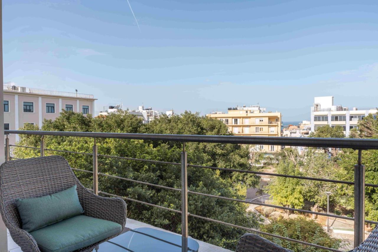 Phaedrus Living: Heraklion City View Flat Exterior foto